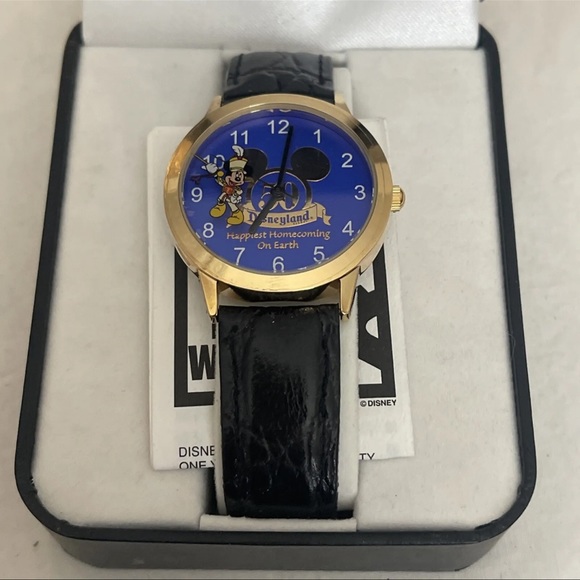 Disneyland 50th anniversary Mickey Mouse watch. Brand new with tags. Never used